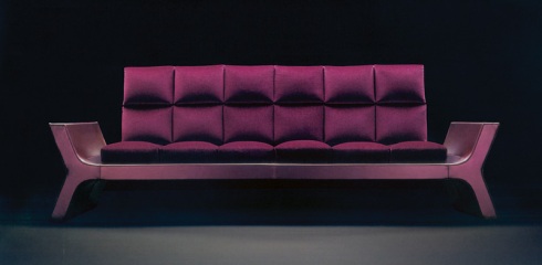Sophie: Sit back relax and enjoy modernity on this unique sofa.
